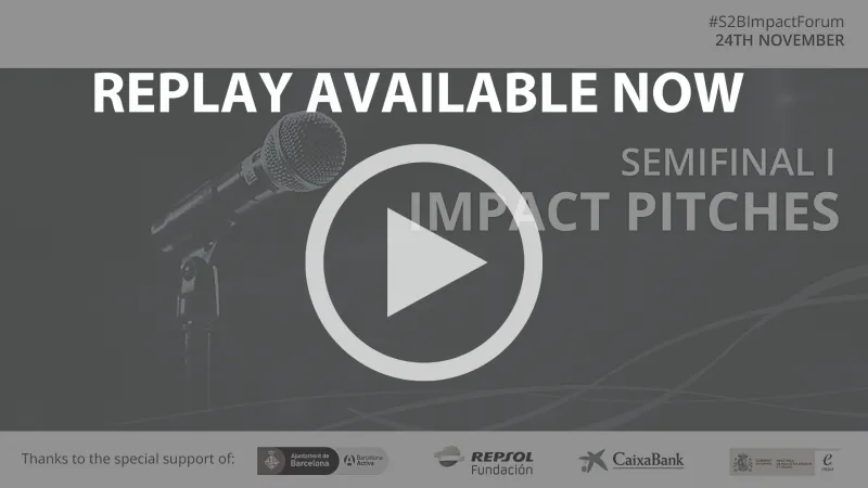 I Semifinal Impact Pitches VIII S2B Impact Forum