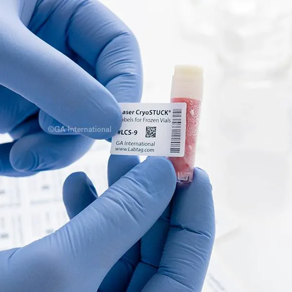 CryoSTUCK Cryogenic Labels and Tapes for Frozen Vials & Surfaces