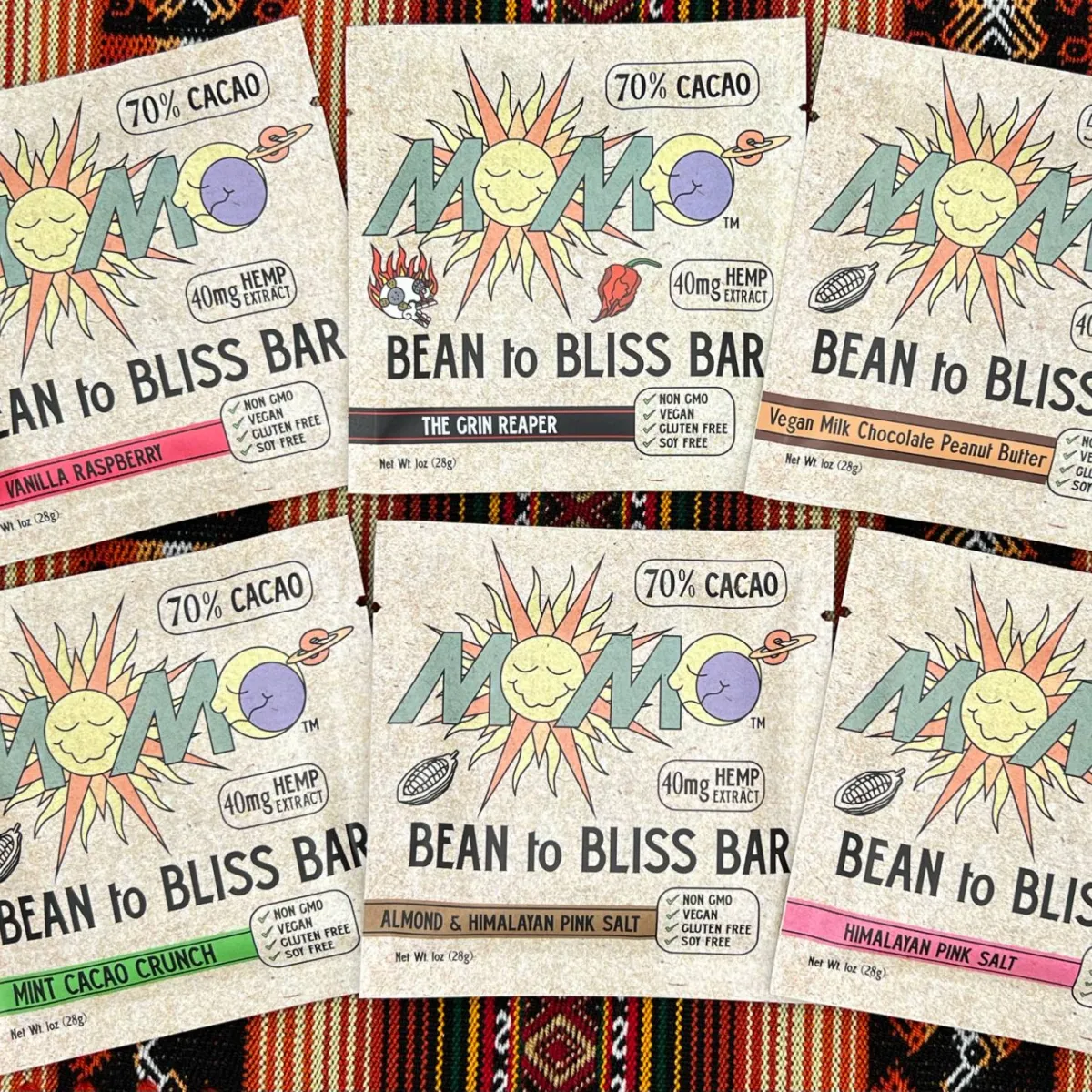 MOMO's Bean to BLISS Bars