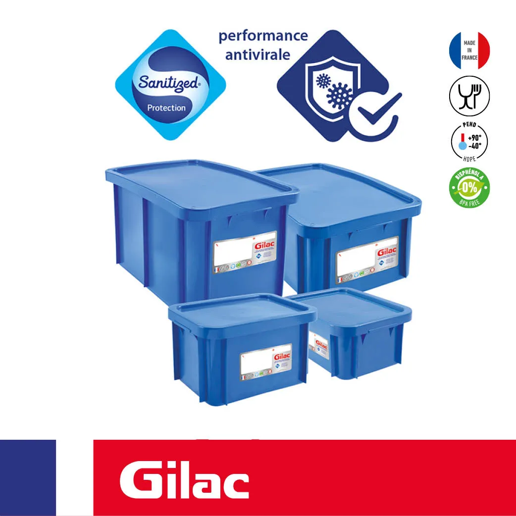 Gilactiv® 12 L to 55 L storage containers