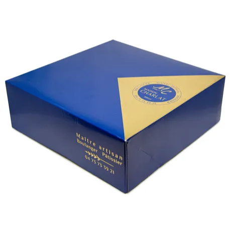 Boite pâtissière personnalisée