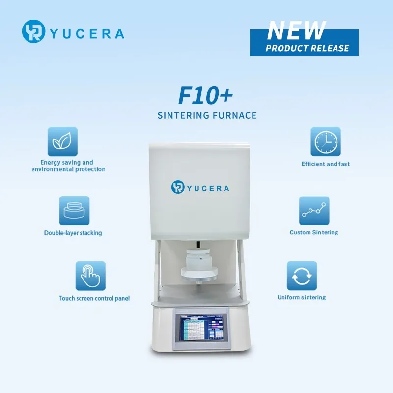 YUCERA Dental F10+ Sintering Furnace for zirconia blocks