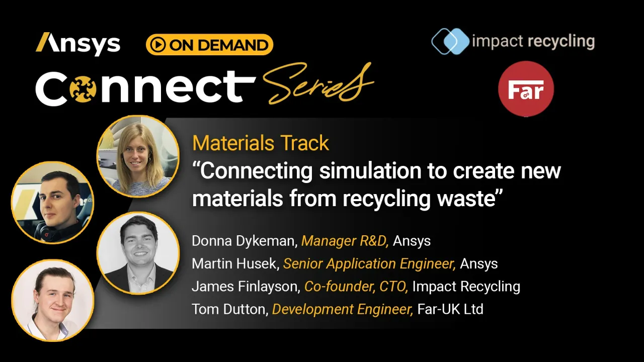 Connecting Simulation to Create New Materials from Recycling Waste