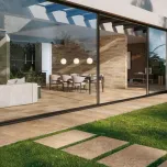 CARRELAGE EFFET TRAVERTIN TIBER ( Made in France)