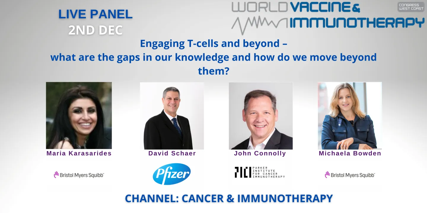 Panel: Engaging T-cells and beyond – what are the gaps in our knowledge and how do we move beyond them?