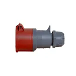 Power CEE contrastekker 5-polig 32A IP44 rood