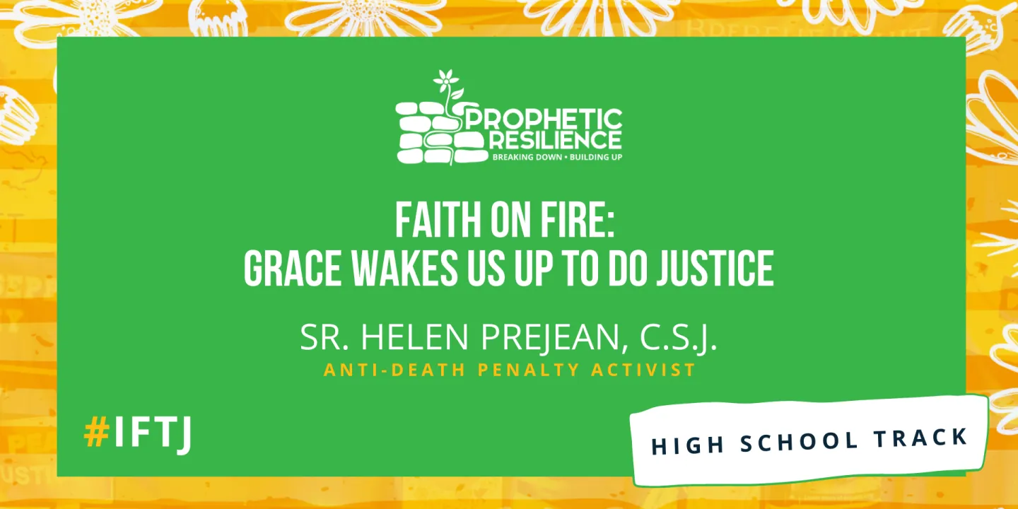 Keynote - Faith on Fire: Grace Wakes Us Up to Do Justice