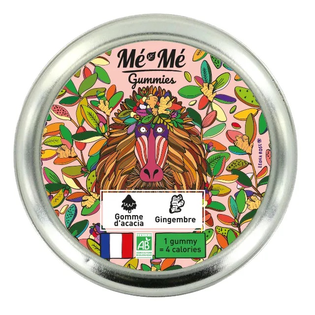 Gummies Mé-Mé, sève d'acacia & Gingembre