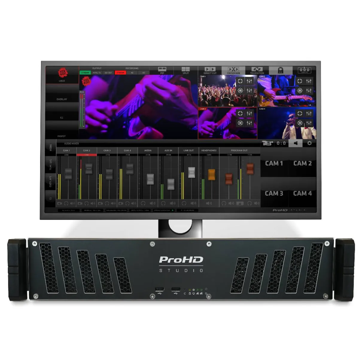 KM-IP4000 ProHD STUDIO 4000 - LIVE PRODUCTION AND STREAMING STUDIO