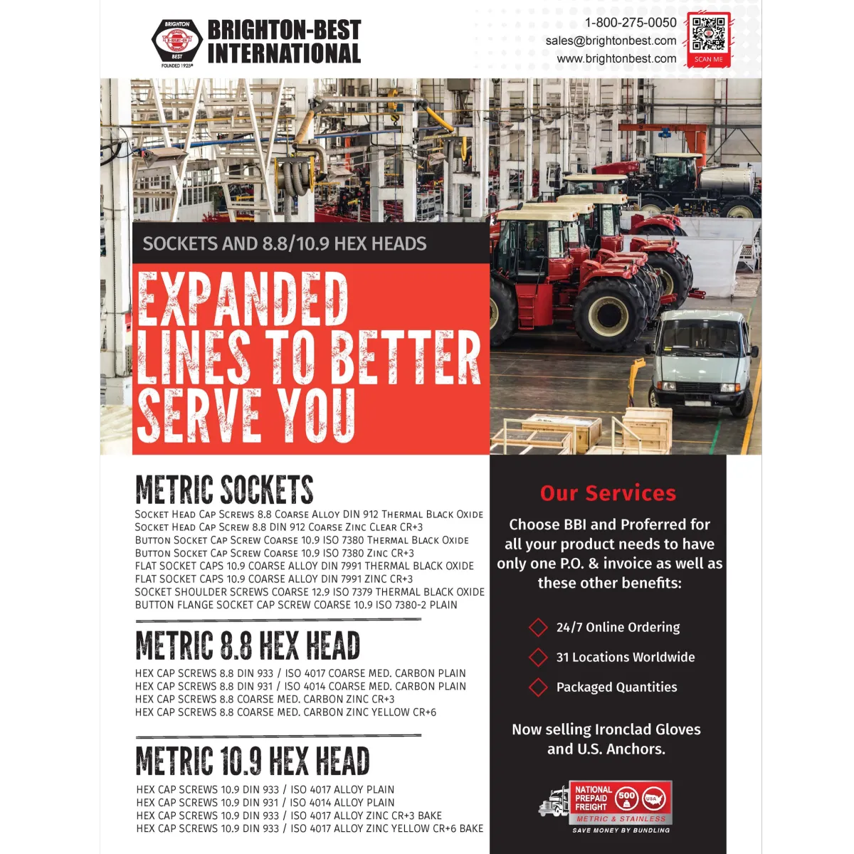 EXPANDED METRIC LINES