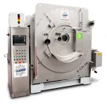 Open-pocket rotary machine for dyeing, washing and centrifuging of garments, hosiery and seamless mod. E-COLOR
