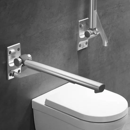 HA-L650 Toilet grab rails hinged foldable for elderly care