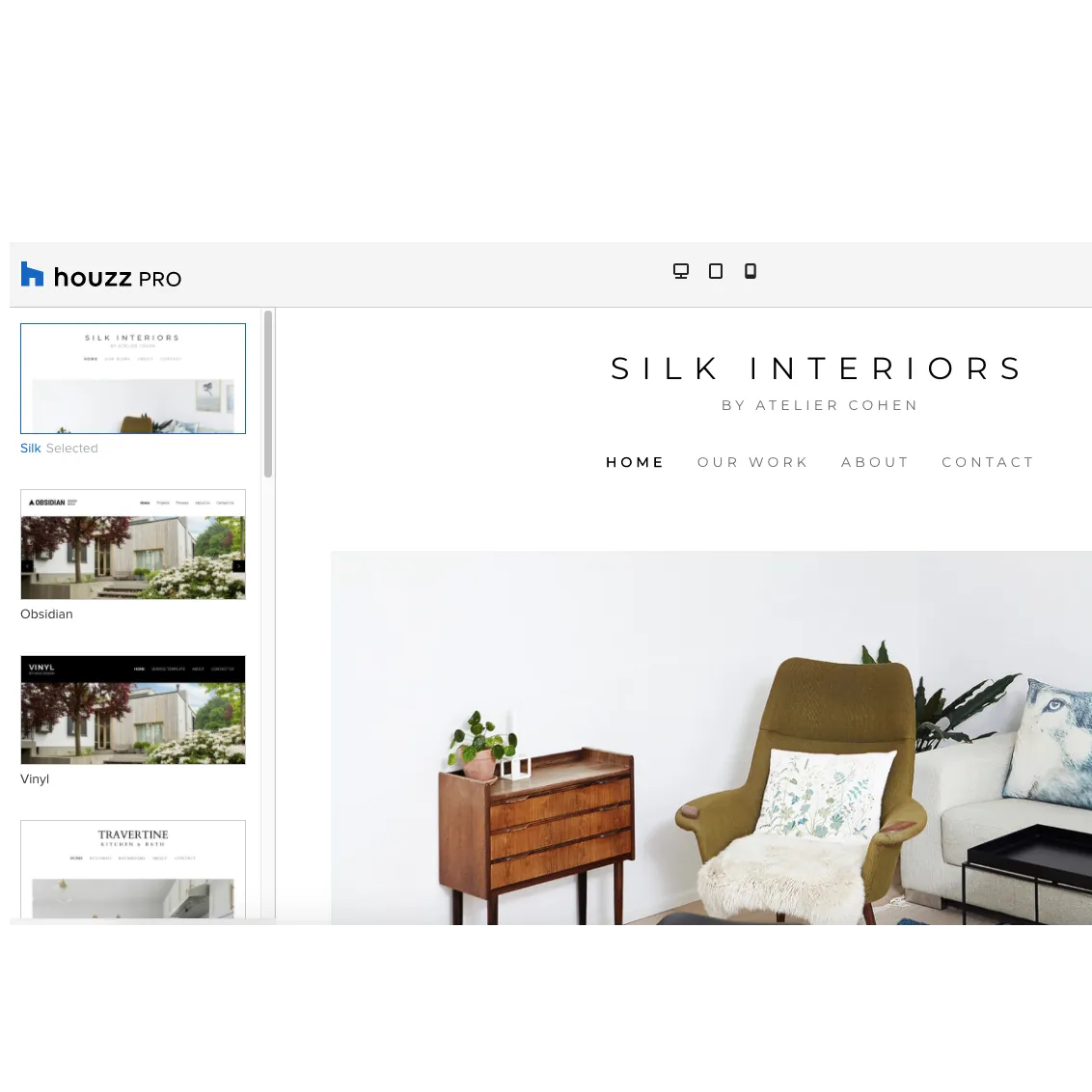 Houzz Pro Website Services