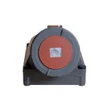 Power CEE opbouw wandcontactdoos 5-polig 125A IP67 rood
