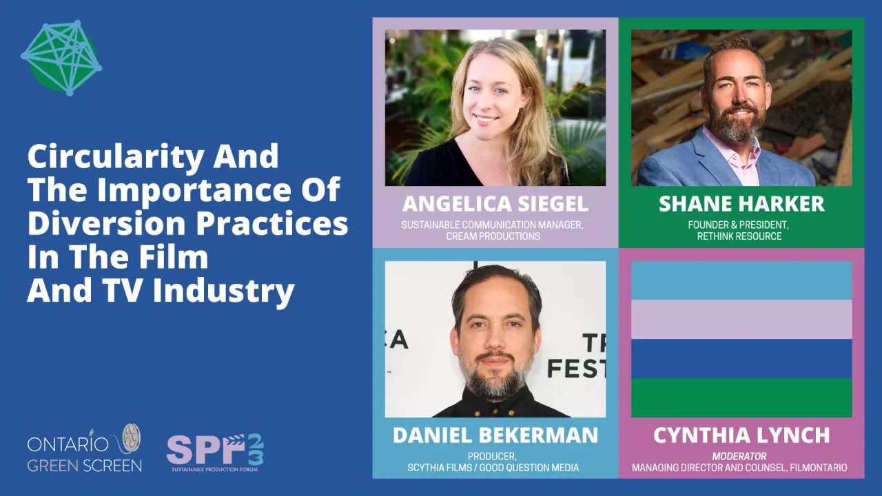 Circularity And The Importance Of Diversion Practices In The Film And TV Industry
