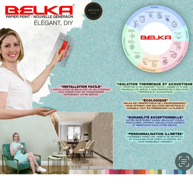 Un enduit decoratif 100 % végétal révolutionnaire