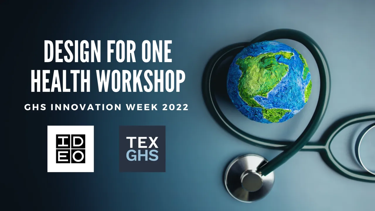 The TEXGHS x IDEO Design for One Health Workshop