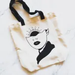 Rising Sun Asian Woman Tote Bag - Medium