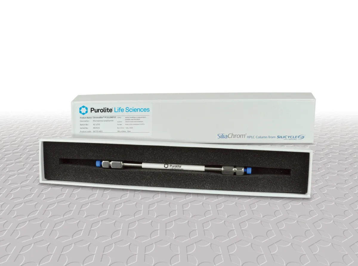 Chromalite synthetic chromatograhy resins