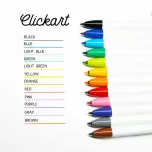 Clickart Retractable Marker