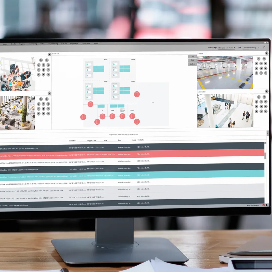 Protege GX - Enterprise, Server-based, Unlimited Doors - Access and Security Solution