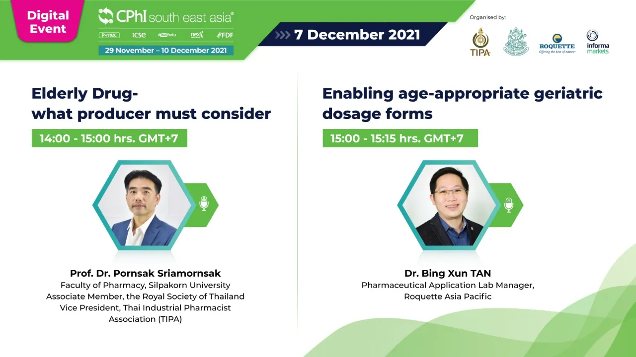 Elderly Drug- what producer must consider