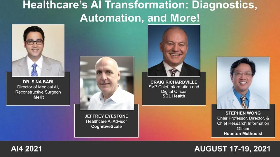 Panel: Healthcare’s AI Transformation: Diagnostics, Automation, and More!