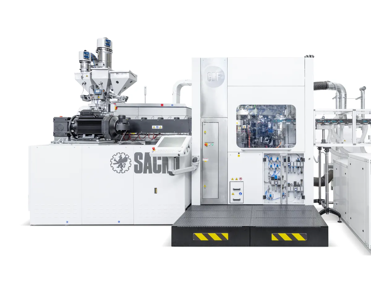 SACMI CBF MACHINES FOR PRODUCING PHARMA CONTAINERS