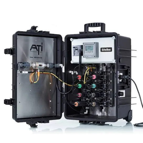 SiteBox - Portable water quality monitoring and control system.