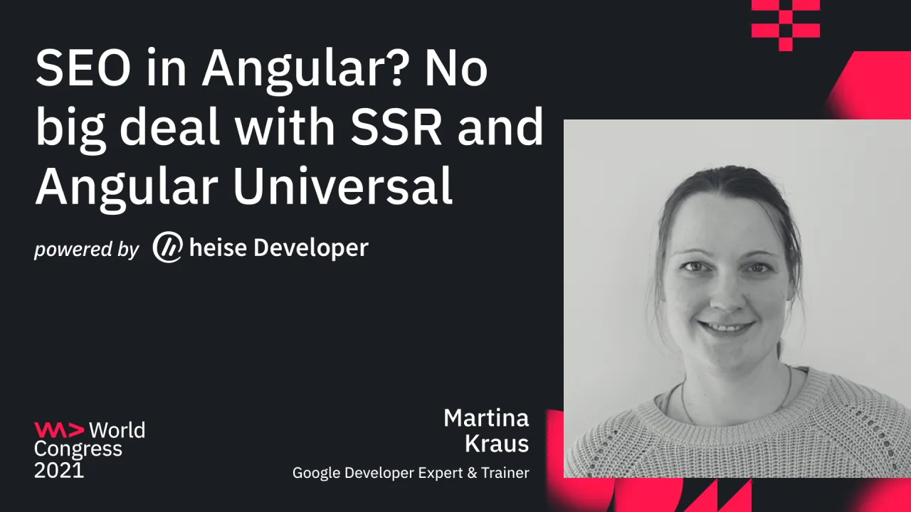 SEO in Angular? No big deal with SSR and Angular Universal