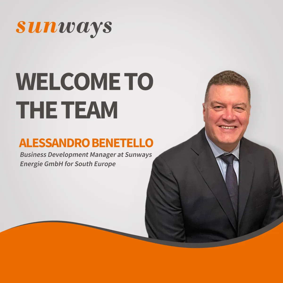 Warmly welcome new colleague to Join Sunways Family!