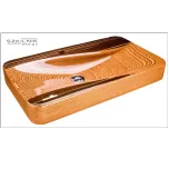 Szkilnik Design Luxury wooden washbasin model Krill