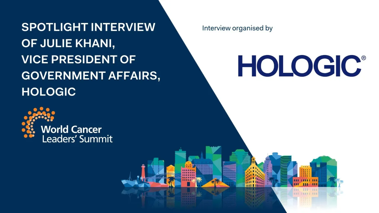 Spotlight interview of Julie Khani, Vice President of Government Affairs, Hologic