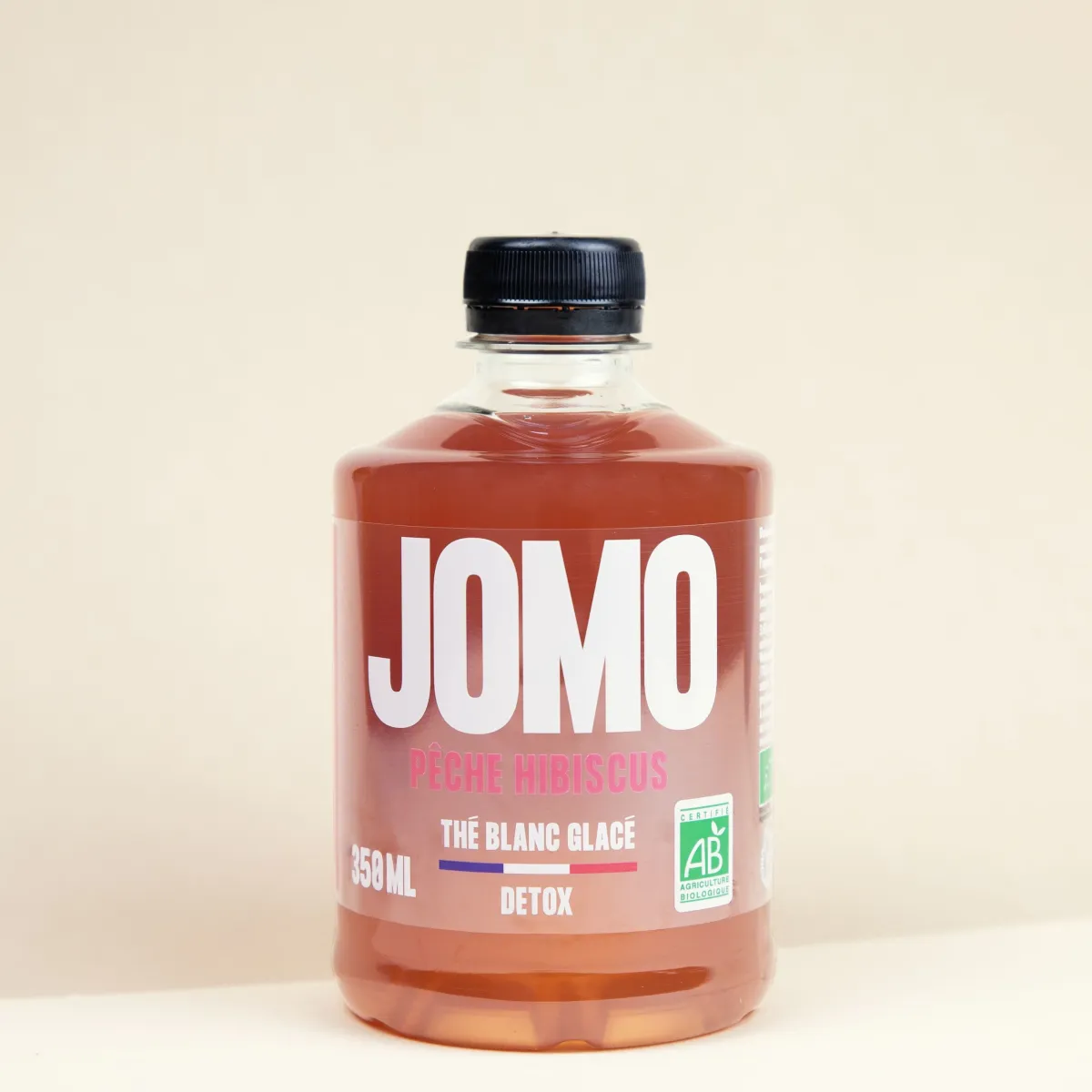 Thé blanc glacé - Pêche - Hibiscus