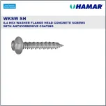 HAMAR® WKS Self-drilling, tapping screws for fixing onto various substrates