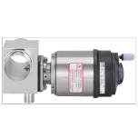 Type 2104 - T-diaphragm valve with pneumatic actuator in stainless steel (Type ELEMENT) for decentralised automation