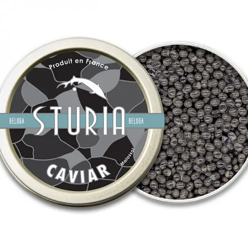 Caviar Sturia Beluga (français)