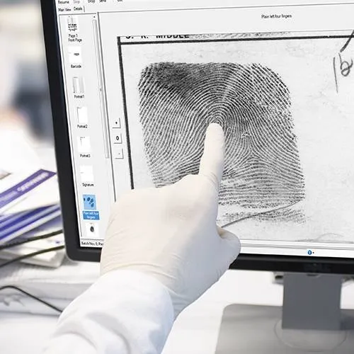 Criminal AFIS - Technology to obtain, store, and analyze fingerprint data