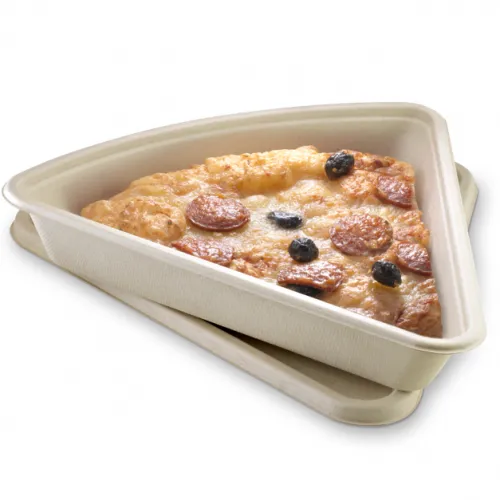 Barquette EOCREP triangulaire avec couvercle