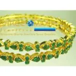 Emerald Bangles