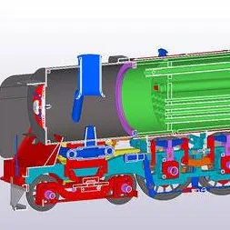 Creating a working locomotive with BIM