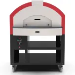 PROFESSIONAL HYBRID WOOD AND GAS PIZZA OVEN QUICK6 PIZZE