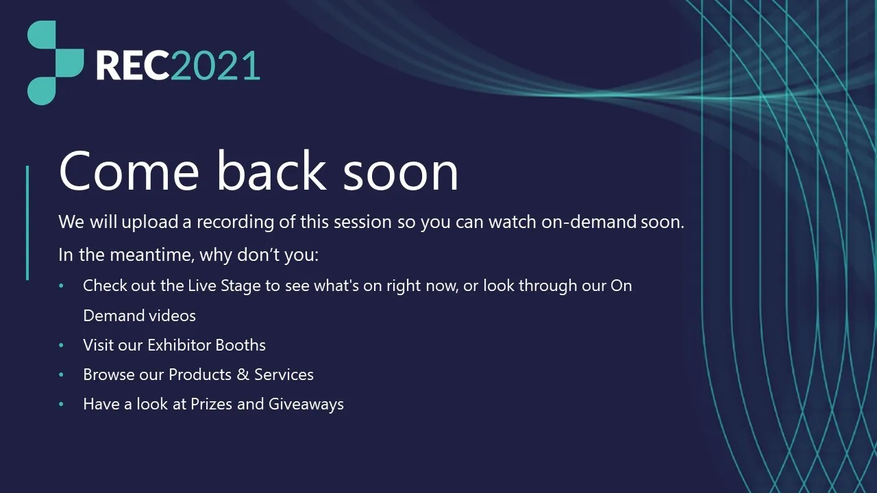 Keynote - Build back better