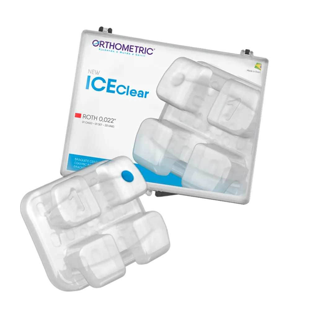 Ceramic Bracket - New Ice Clear