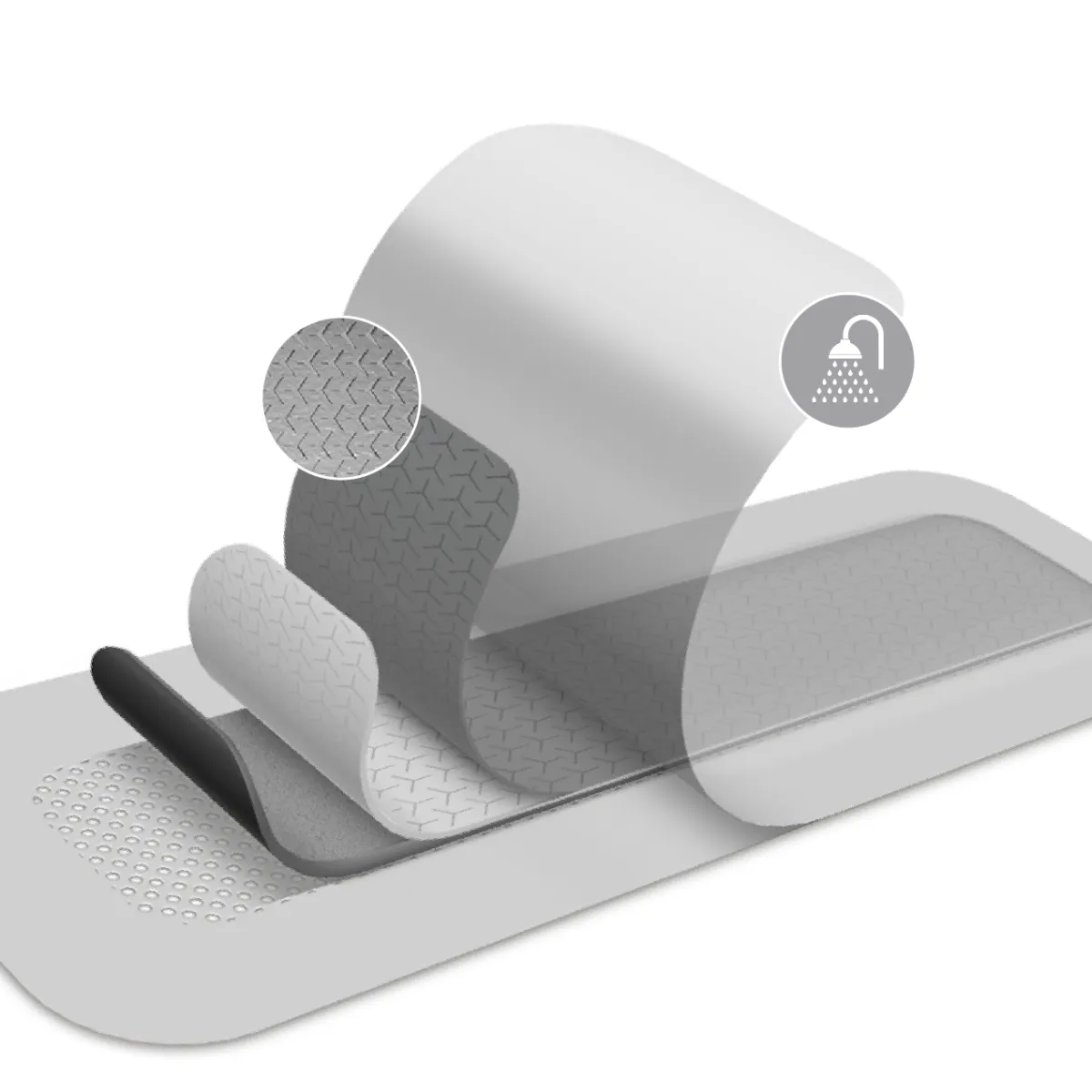 Mepilex Border Post-Op Ag