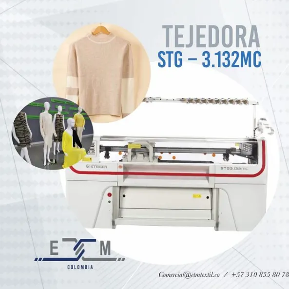 TEJEDORA RECTILÍNEA STEIGER