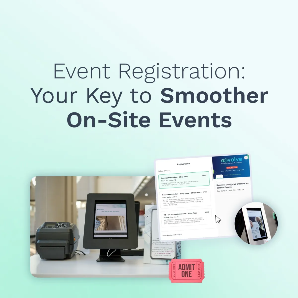 Event Registration: Your Key to Smoother On-Site Events