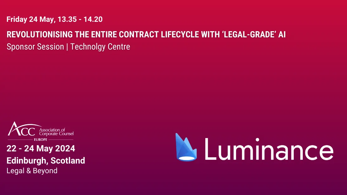 Revolutionising the Entire Contract Lifecycle with ‘Legal-Grade’ AI