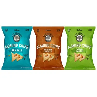 Calbee Launches San Joaquin Almond Nut Chips