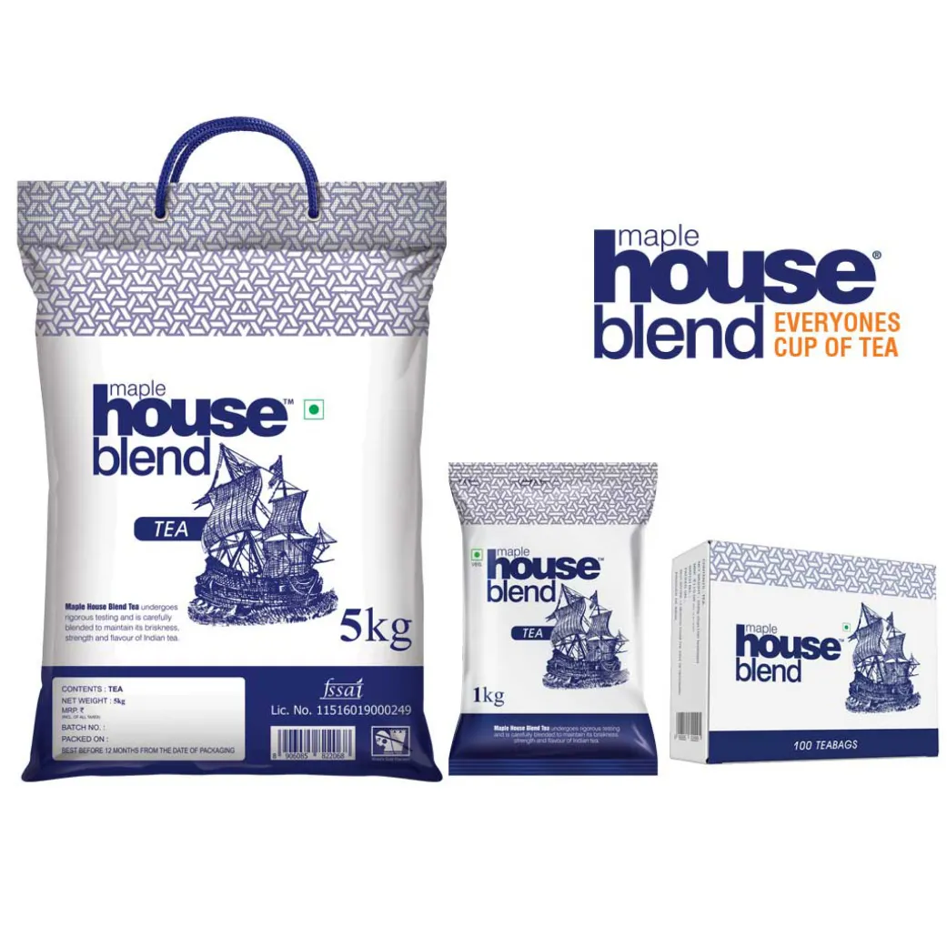 Mple House Blend range of teas